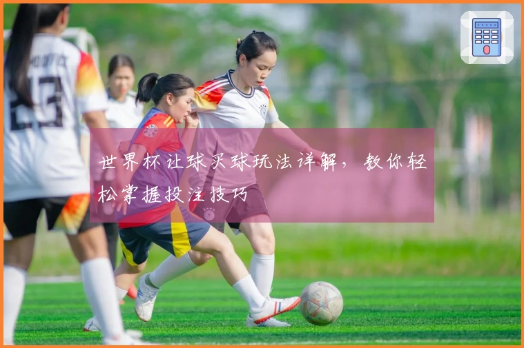 世界杯让球买球玩法详解,教你轻松掌握投注技巧