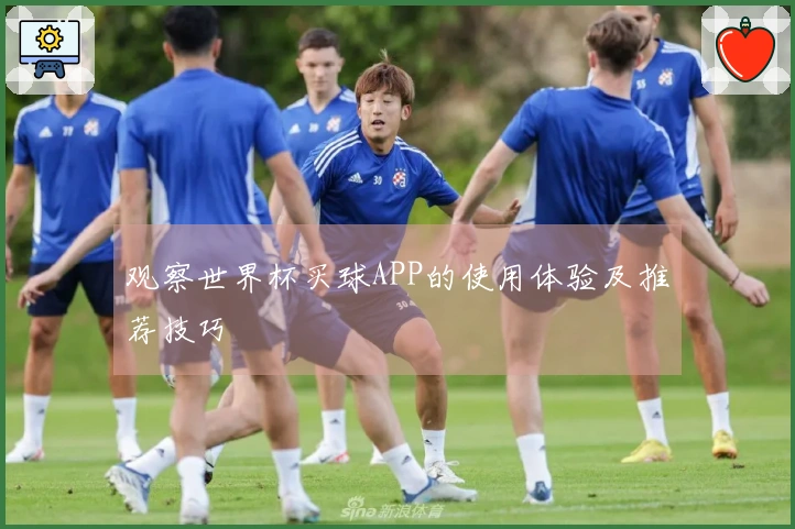 观察世界杯买球APP的使用体验及推荐技巧